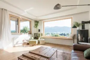 Fenêtre bois - aluminium en triple-vitrage Internorm