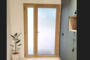 Minco propose une porte en bambou